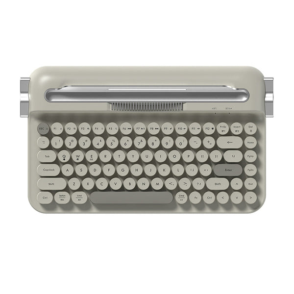 Ajazz AF84 Dual-Mode Typewriter Membrane Keyboard Retro Style