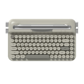 Ajazz AF84 Dual-Mode Typewriter Membrane Keyboard Retro Style