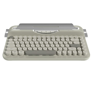 Ajazz AF84 Dual-Mode Typewriter Membrane Keyboard Retro Style