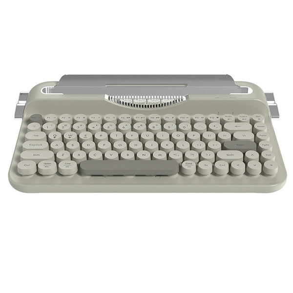 Ajazz AF84 Dual-Mode Typewriter Membrane Keyboard Retro Style