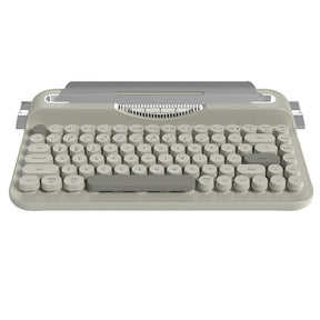 Ajazz AF84 Dual-Mode Typewriter Membrane Keyboard Retro Style