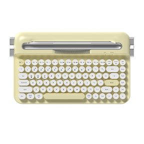 Ajazz AF84 Dual-Mode Typewriter Membrane Keyboard Retro Style