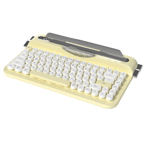 Ajazz AF84 Dual-Mode Typewriter Membrane Keyboard Retro Style