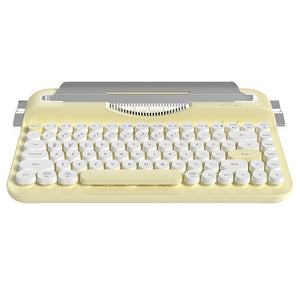 Ajazz AF84 Dual-Mode Typewriter Membrane Keyboard Retro Style
