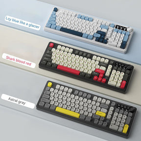 Ajazz AF98 PLUS Tri-Mode Wireless Membrane Keyboard RGB