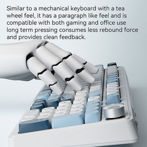 Ajazz AF98 PLUS Tri-Mode Wireless Membrane Keyboard RGB