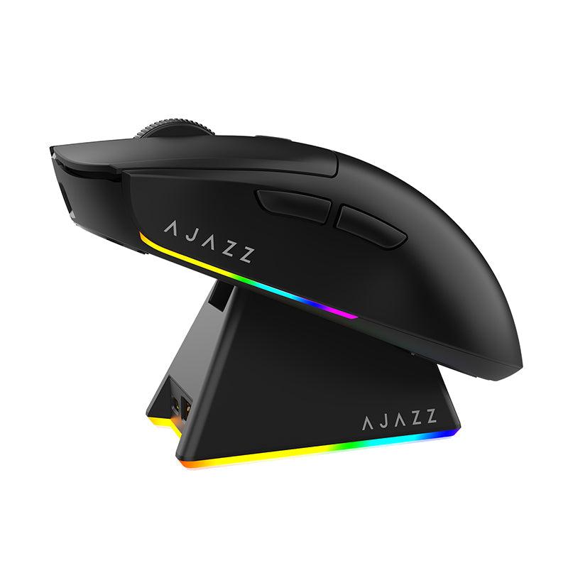 Ajazz AJ139 V2 MC Tri-Mode Gaming Mouse Light Weight with Magnetic Charging Dock