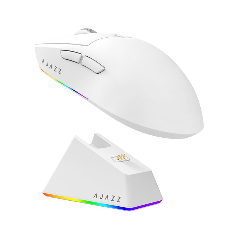 Ajazz AJ139 V2 MC Tri-Mode Gaming Mouse Light Weight with Magnetic Charging Dock