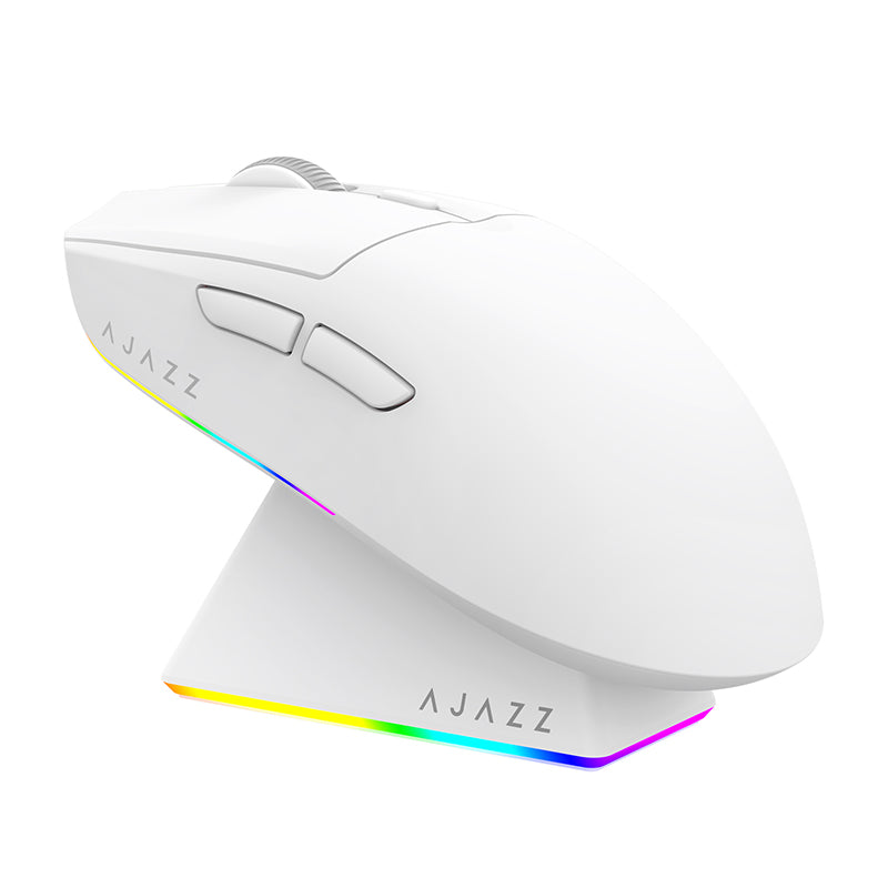 Ajazz AJ139 V2 MC Tri-Mode Gaming Mouse Light Weight with Magnetic Charging Dock