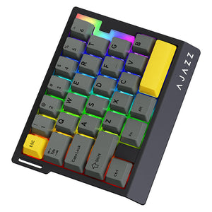 Ajazz AK029 One-Handed Gaming Keyboard for Left-Hand Wired