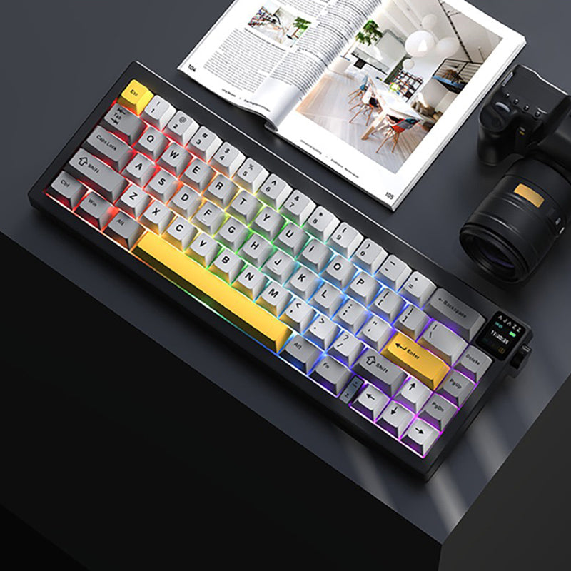 Ajazz AK650 TFT Screen Wireless Mechanical Keyboard