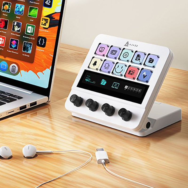 Ajazz AKP05E All-in-one Stream Deck - WhatGeek