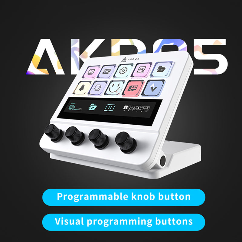Ajazz AKP05E All-in-one Stream Deck - WhatGeek