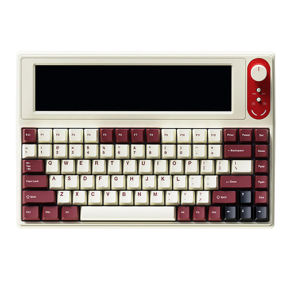 Ajazz AKP846 10.1″ Large Smart Display QMK Wired Mechanical Keyboard