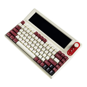 Ajazz AKP846 10.1″ Large Smart Display QMK Wired Mechanical Keyboard