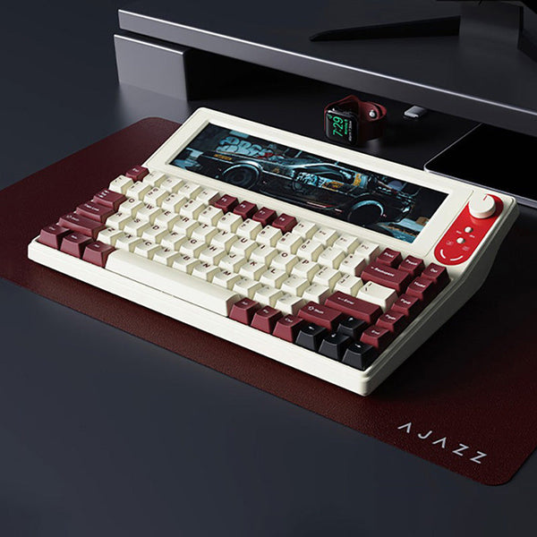 Ajazz AKP846 10.1″ Large Smart Display QMK Wired Mechanical Keyboard