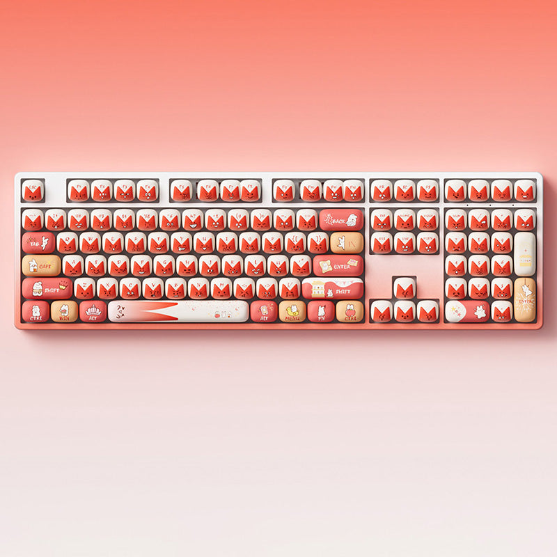 Akko Bunny Apple Keycap Set MOG Profile 137 Keys