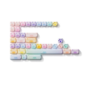 Akko Colorful Cats Keycap Set MAO Profile 142 keys