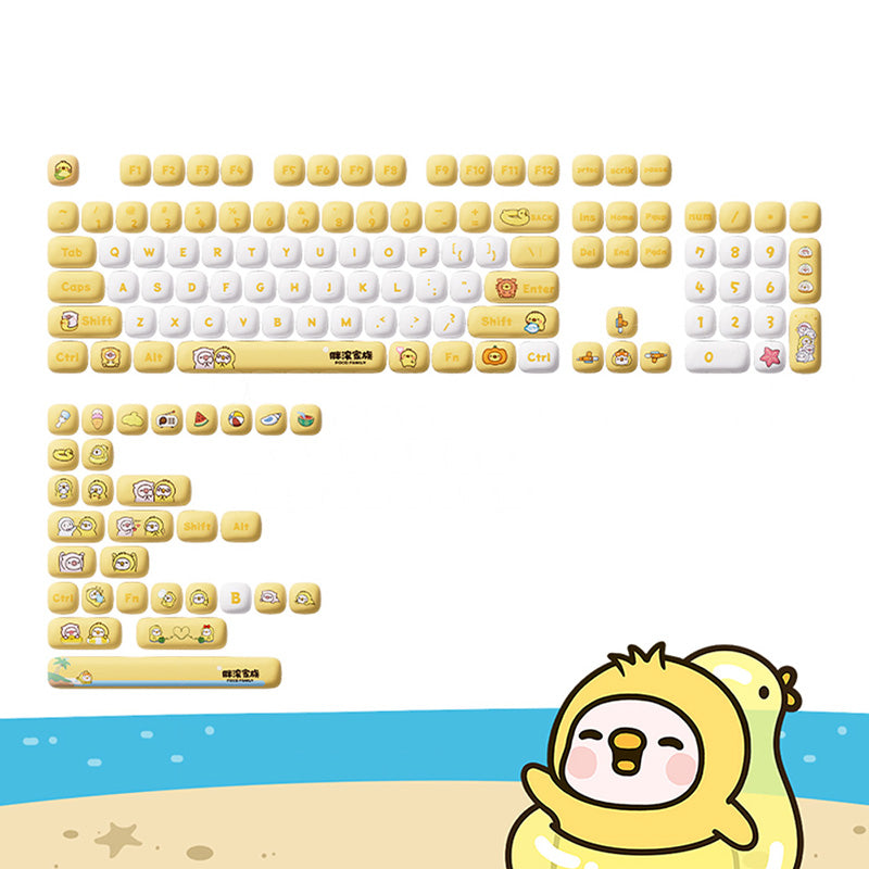 Akko Fat Rolling Series Keycap Set MOG Profile