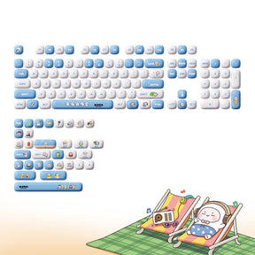 Akko Fat Rolling Series Keycap Set MOG Profile