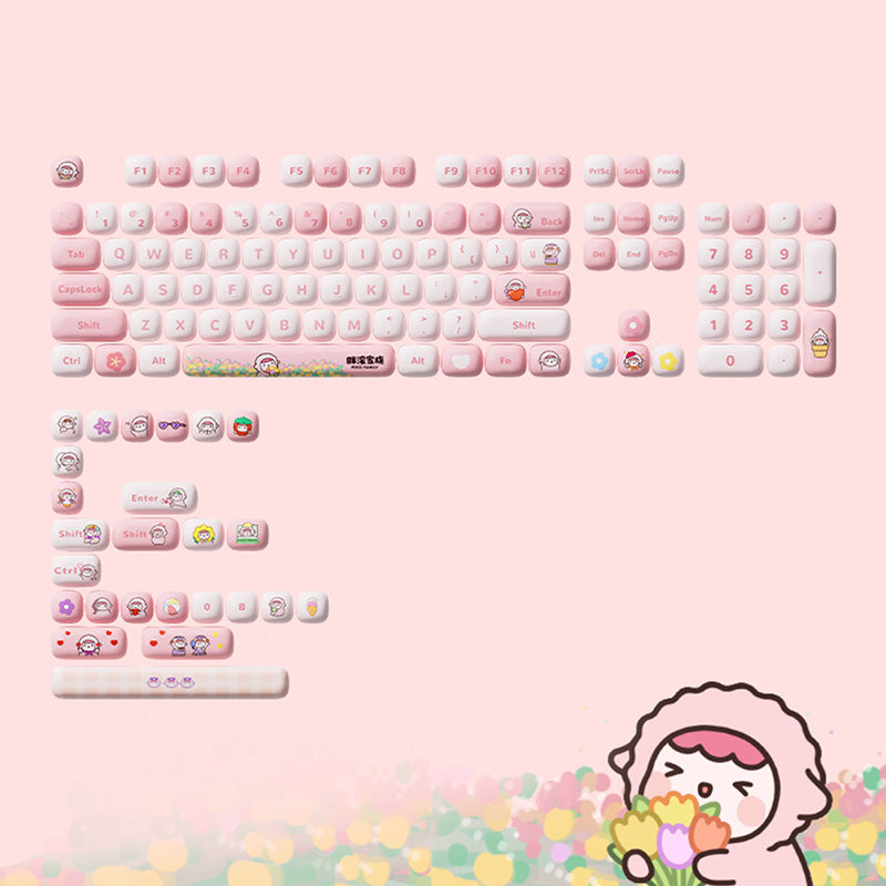 Akko Fat Rolling Series Keycap Set MOG Profile
