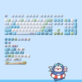 Akko Fat Rolling Series Keycap Set MOG Profile