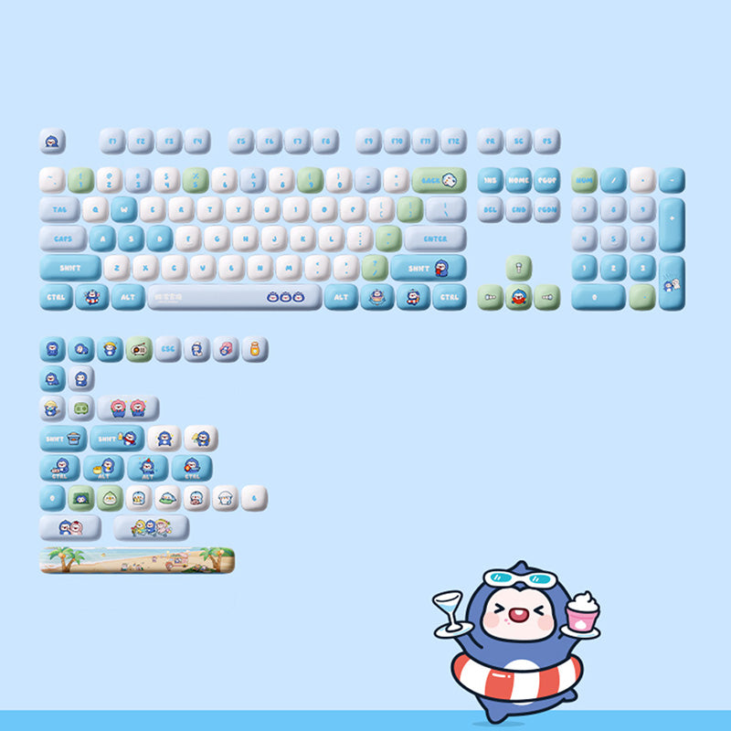 Akko Fat Rolling Series Keycap Set MOG Profile