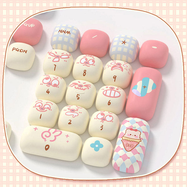 Akko Piggy Party MOG Profile Keycap Set 139 Keys