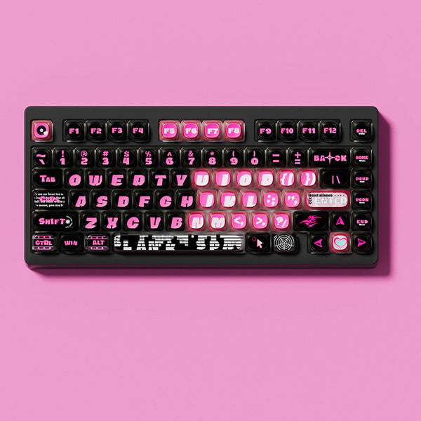 Akko Pink Phantom Keycap Set MOA Profile 139 keys