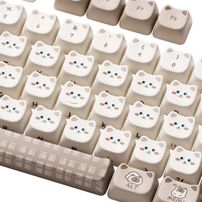 Akko Siamese Cat Keycap Set MAO Profile 142 keys