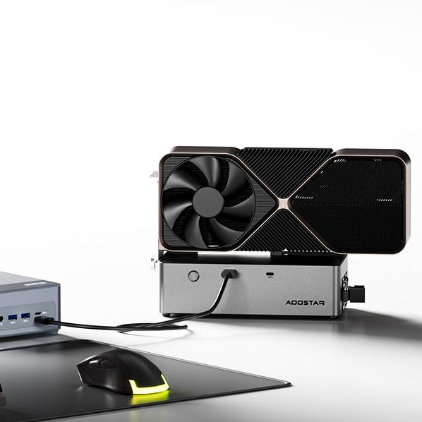 AOOSTAR AG02 eGPU Dock Portable eGPU with Oculink Port/USB4 - WhatGeek