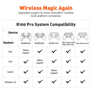 BIGBIG WON R100 Pro Game Controller Adapter