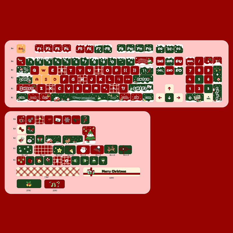 DAGK Christmas 2.0 Keycap Set Cherry Profile 143 keys