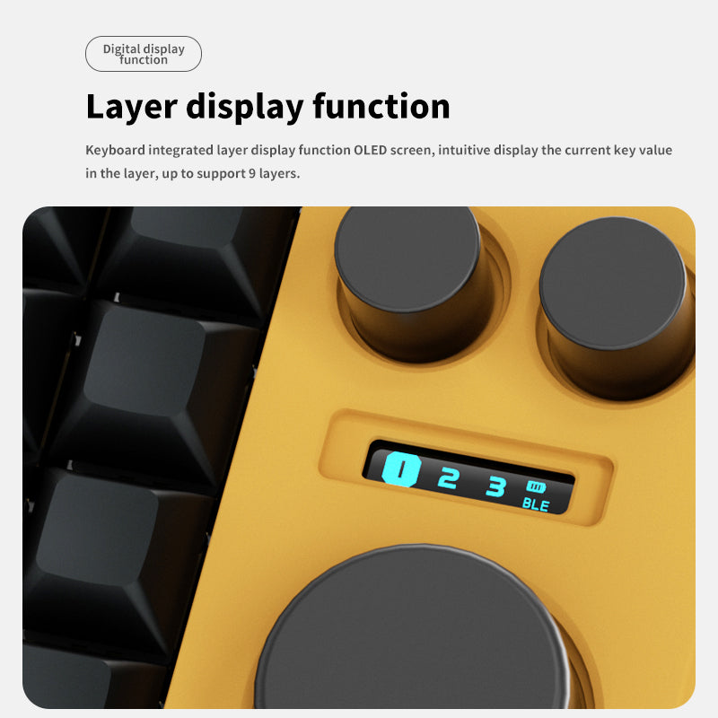 DOIO KB16B-02 Macro Keyboard Updated Macro Pad - WhatGeek