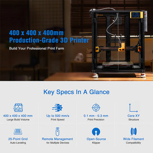 ERYONE ThinkerX400 FDM 3D Printer with High-Speed Large Build Volume