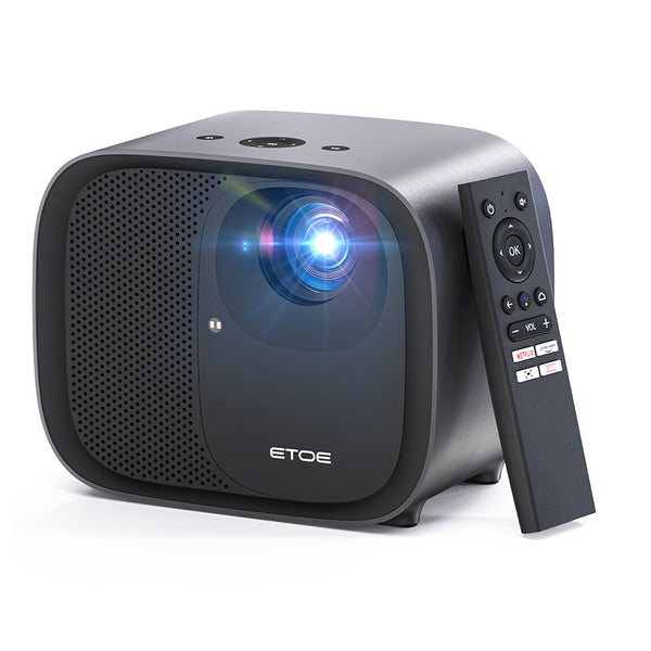 ETOE E3 Pro Android TV Projector 4K Supported
