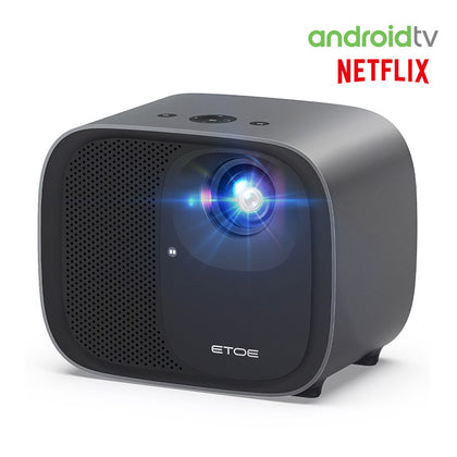 ETOE E3 Pro Android TV Projector 4K Supported