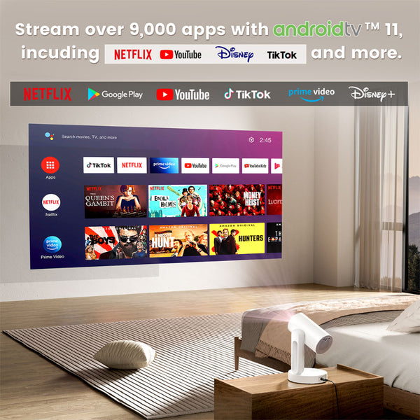 ETOE Starfish 4K Projector with Android TV 11.0