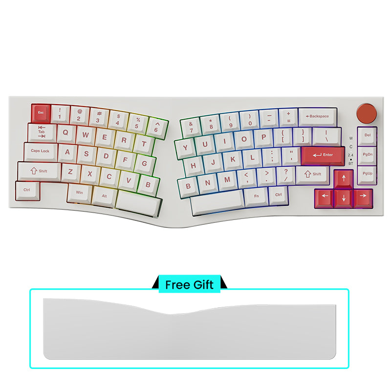 Alice80 Mechanical Keyboard Upgrade Silent Switches Office Use