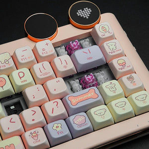 FOPATO D68 Playful & Cute Wireless Mechanical Keyboard