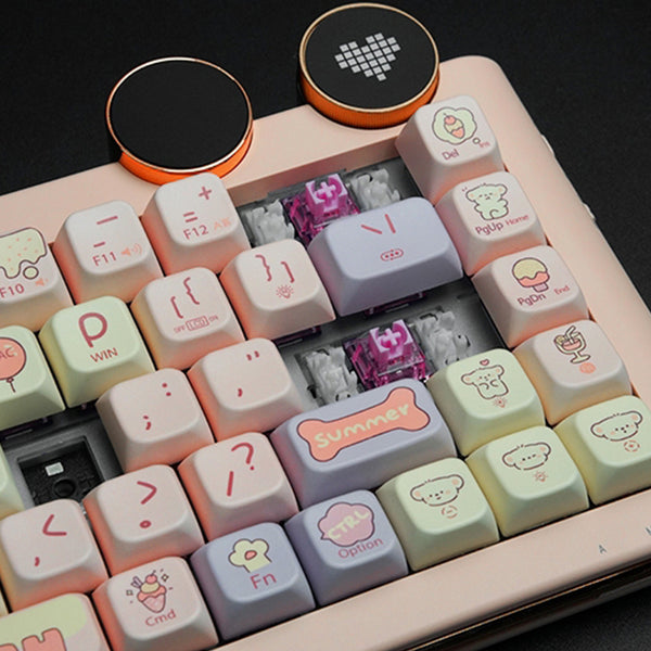 FOPATO D68 Playful & Cute Wireless Mechanical Keyboard