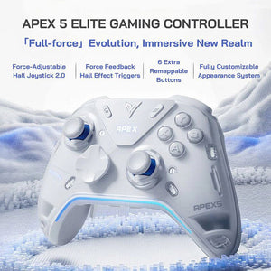 Flydigi APEX 5 Wireless Gaming Controller with Hall Joysticks Force Feedback