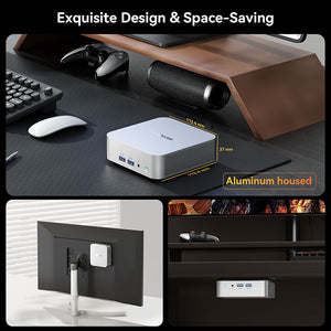 GEEKOM A8 Gaming Mini PC AMD Ryzen 7