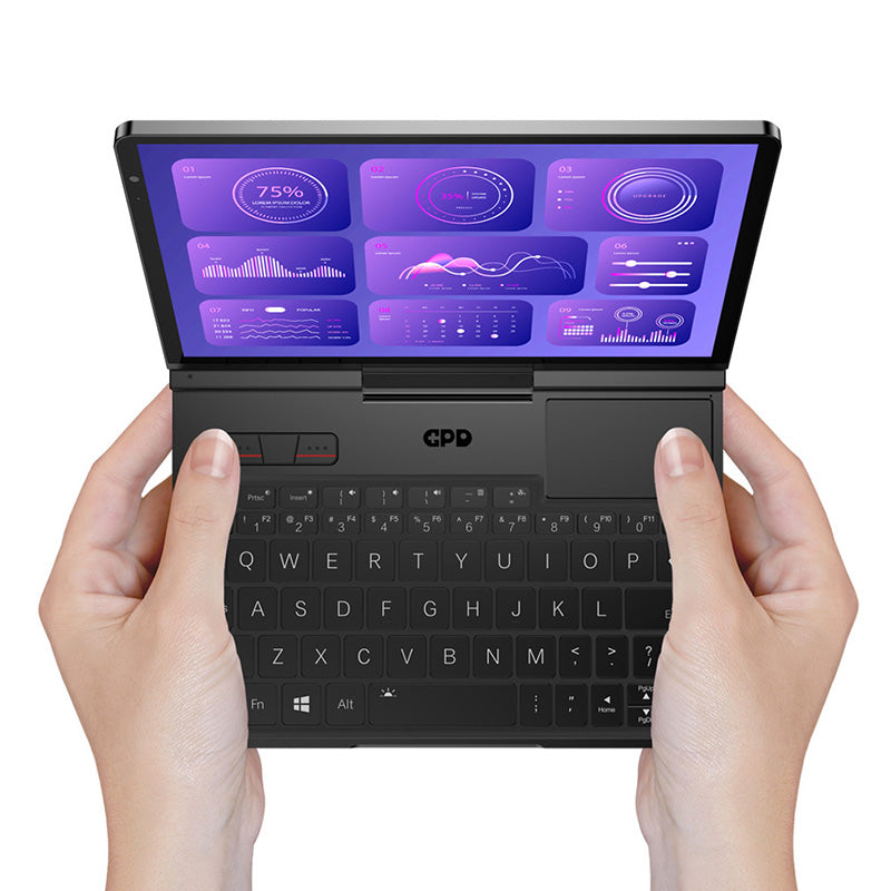 GPD Pocket 4 Handheld PC Ultra-Portable AI Modular Laptop 32GB+2TB