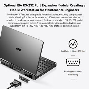 GPD Pocket 4 Module RS-232/4G LTE/Single-port KVM