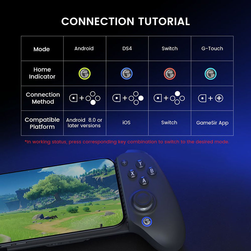 GameSir G8 Plus Bluetooth Mobile Game Controller - WhatGeek