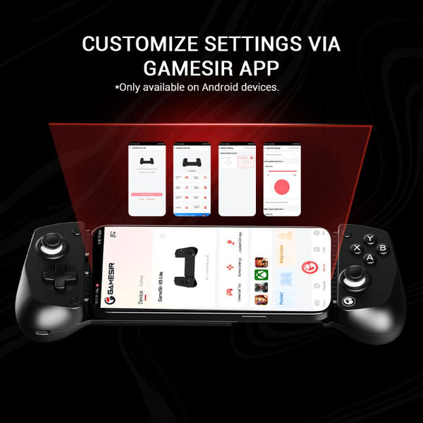 GameSir X5 Lite Type-C Wired Mobile Game Controller Wide Compatibility