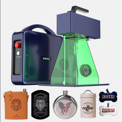 Gweike Cloud G2 MAX 50W Laser Marking Machine for Deep, Precise Metal Engraving