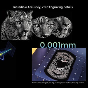 Gweike Cloud G2 MAX 50W Laser Marking Machine for Deep, Precise Metal Engraving