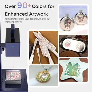 Gweike Cloud G2 MAX 50W Laser Marking Machine for Deep, Precise Metal Engraving